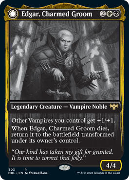 Edgar, Charmed Groom // Edgar Markov's Coffin [Innistrad: Double Feature] | Enigma On Main