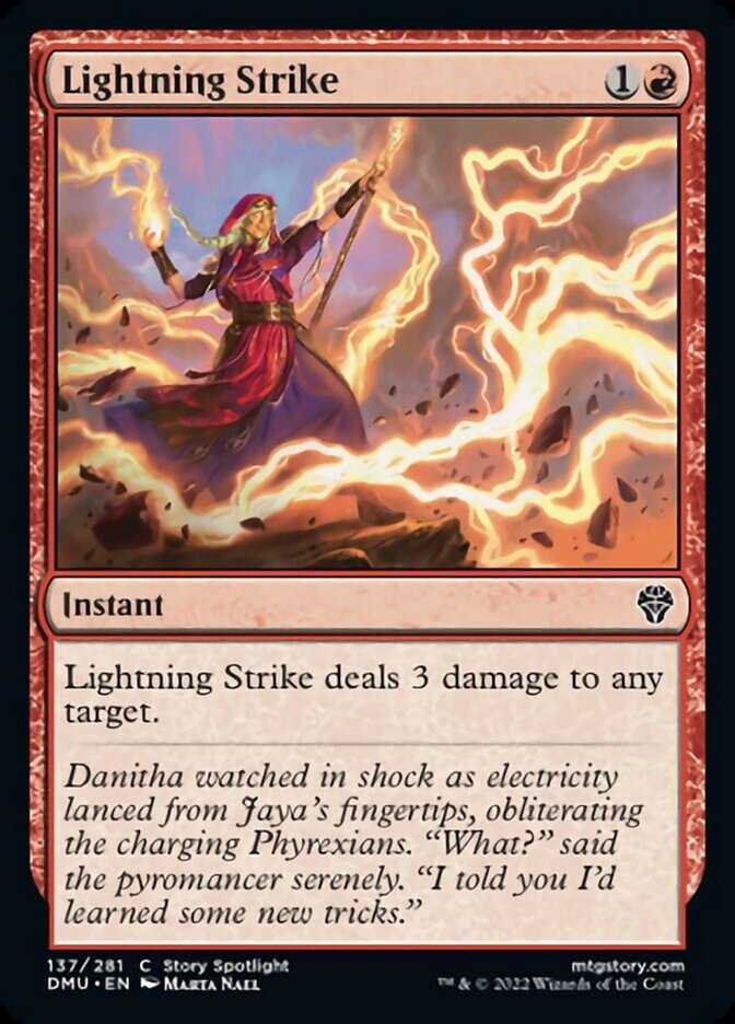 Lightning Strike [Dominaria United] | Enigma On Main