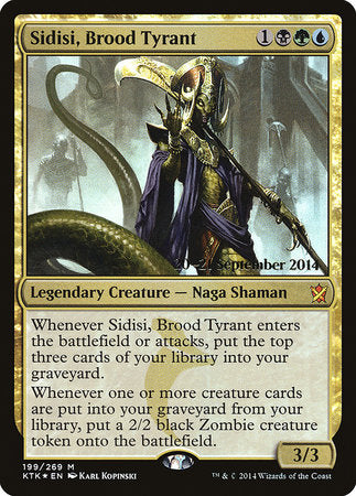 Sidisi, Brood Tyrant [Khans of Tarkir Promos] | Enigma On Main