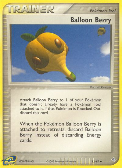Balloon Berry (82/97) [EX: Dragon] | Enigma On Main