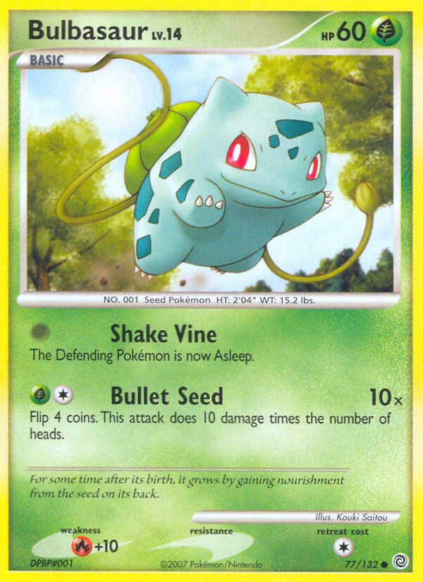 Bulbasaur (77/132) [Diamond & Pearl: Secret Wonders] | Enigma On Main