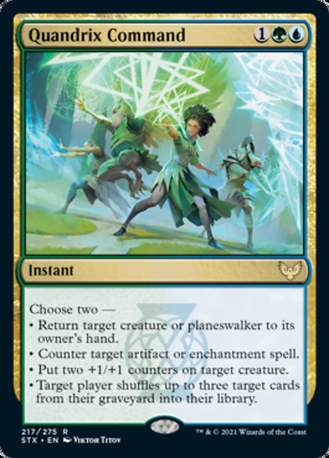Quandrix Command [Strixhaven: School of Mages] | Enigma On Main