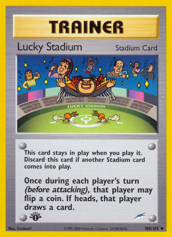 Lucky Stadium (100/105) [Neo Destiny 1st Edition] | Enigma On Main