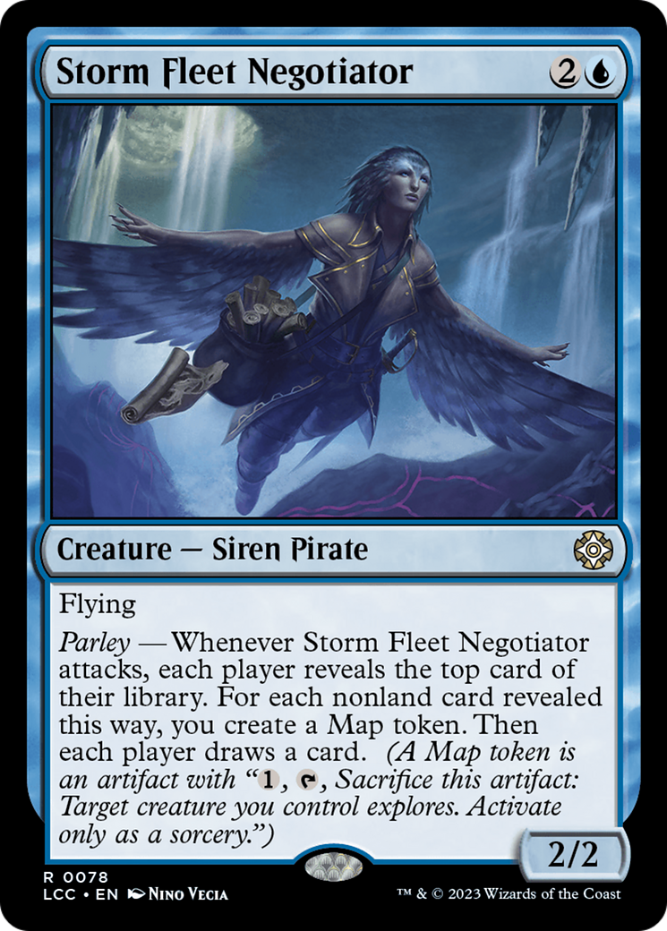 Storm Fleet Negotiator [The Lost Caverns of Ixalan Commander] | Enigma On Main