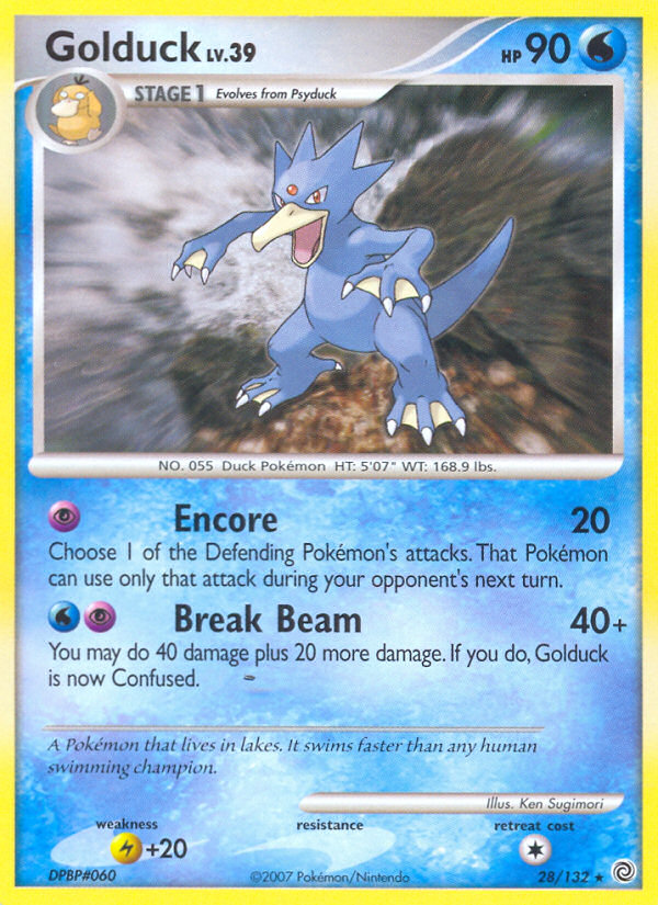 Golduck (28/132) [Diamond & Pearl: Secret Wonders] | Enigma On Main