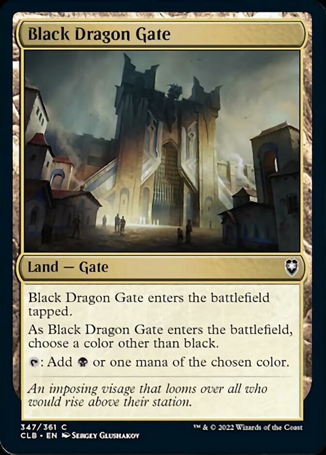 Black Dragon Gate [Commander Legends: Battle for Baldur's Gate] | Enigma On Main