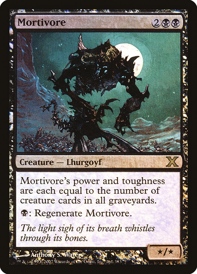 Mortivore (Premium Foil) [Tenth Edition] | Enigma On Main