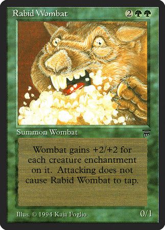 Rabid Wombat [Legends] | Enigma On Main