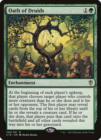 Oath of Druids [Commander 2016] | Enigma On Main