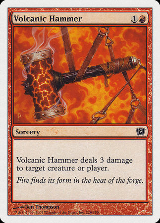 Volcanic Hammer [Ninth Edition] | Enigma On Main