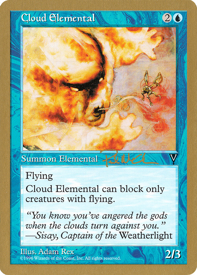 Cloud Elemental (Paul McCabe) [World Championship Decks 1997] | Enigma On Main