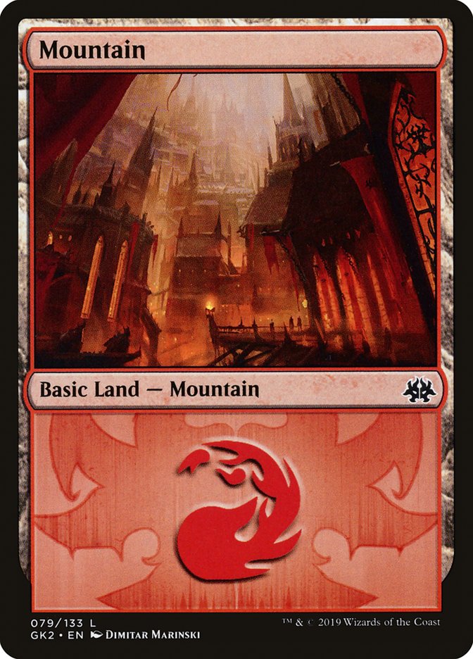 Mountain (79) [Ravnica Allegiance Guild Kit] | Enigma On Main