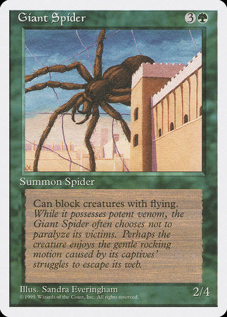 Giant Spider [Fourth Edition] | Enigma On Main