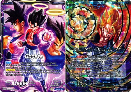 Gogeta // Knockout Strike Gogeta (Starter Deck Exclusive) (SD6-01) [Miraculous Revival] | Enigma On Main