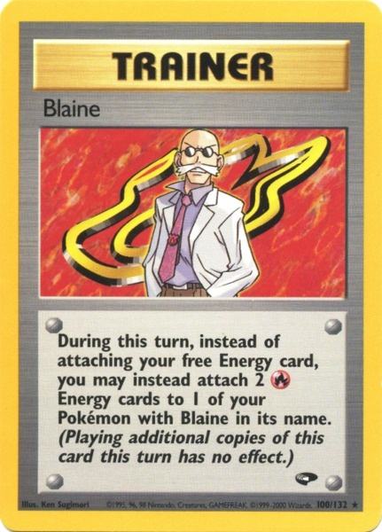 Blaine (100/132) [Gym Challenge Unlimited] | Enigma On Main