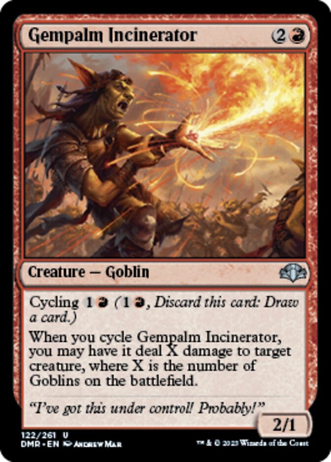 Gempalm Incinerator [Dominaria Remastered] | Enigma On Main