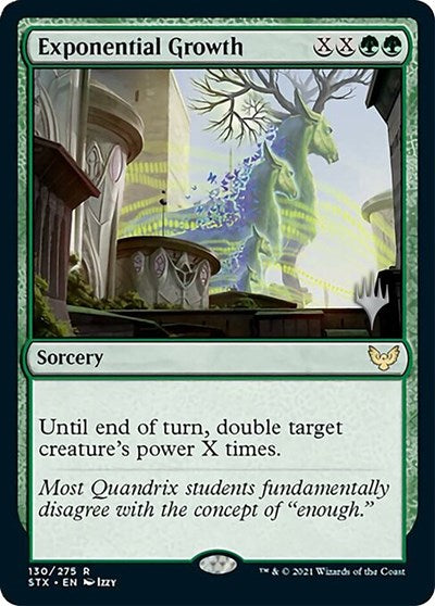 Exponential Growth (Promo Pack) [Strixhaven: School of Mages Promos] | Enigma On Main