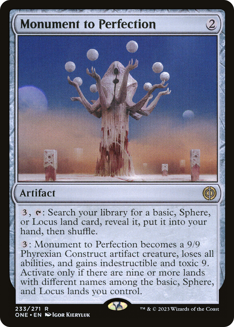 Monument to Perfection [Phyrexia: All Will Be One] | Enigma On Main