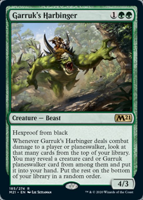 Garruk's Harbinger [Core Set 2021] | Enigma On Main