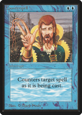 Counterspell [Limited Edition Beta] | Enigma On Main