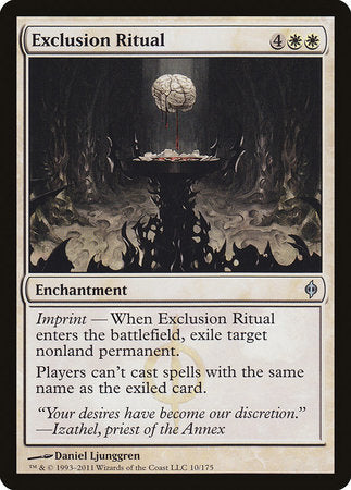 Exclusion Ritual [New Phyrexia] | Enigma On Main