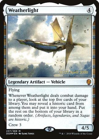 Weatherlight [Dominaria Promos] | Enigma On Main