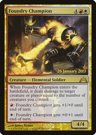 Foundry Champion [Gatecrash Promos] | Enigma On Main