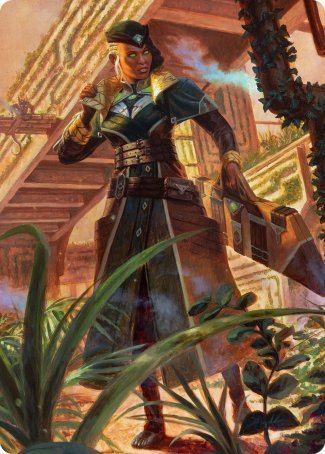 Vivien on the Hunt Art Card [Streets of New Capenna Art Series] | Enigma On Main