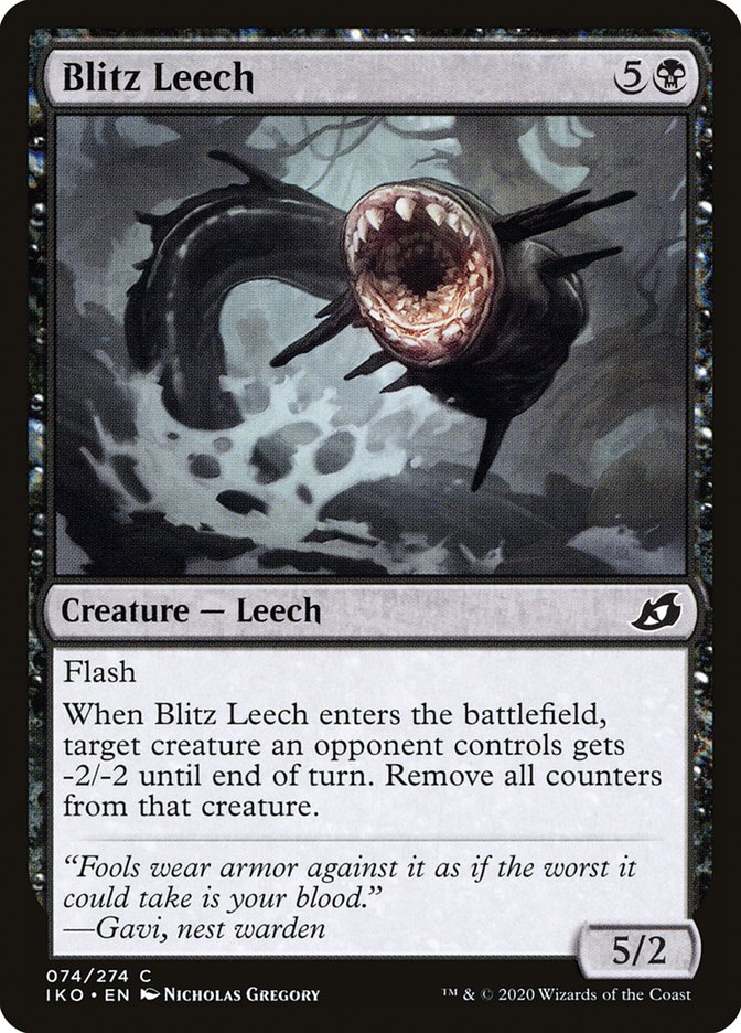 Blitz Leech [Ikoria: Lair of Behemoths] | Enigma On Main