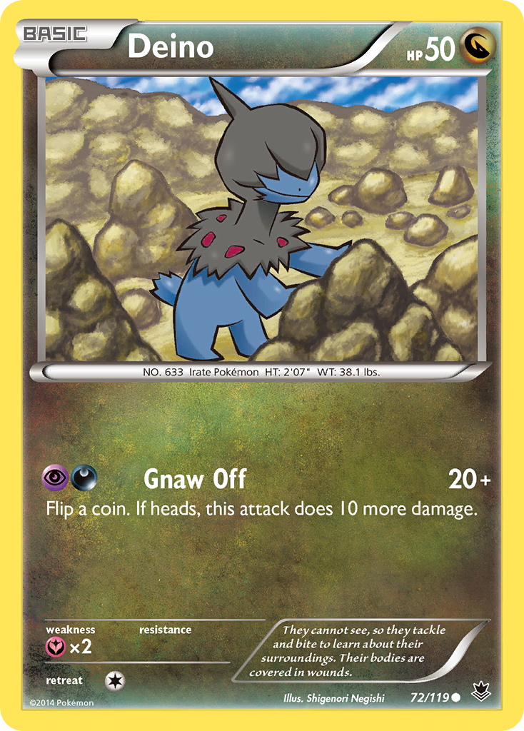 Deino (72/119) [XY: Phantom Forces] | Enigma On Main