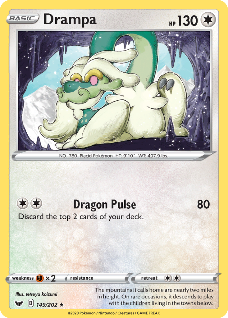 Drampa (149/202) [Sword & Shield: Base Set] | Enigma On Main