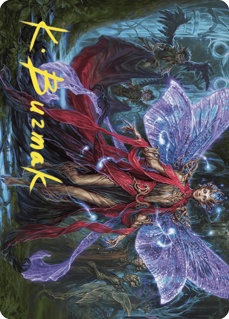 Tegwyll, Duke of Splendor Art Card (Gold-Stamped Signature) [Wilds of Eldraine Art Series] | Enigma On Main