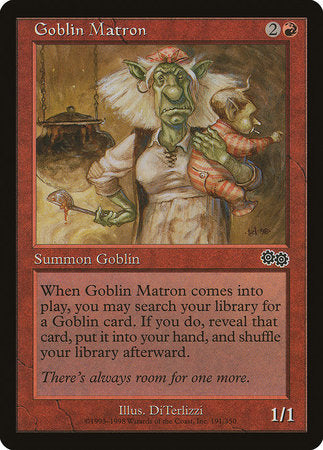 Goblin Matron [Urza's Saga] | Enigma On Main