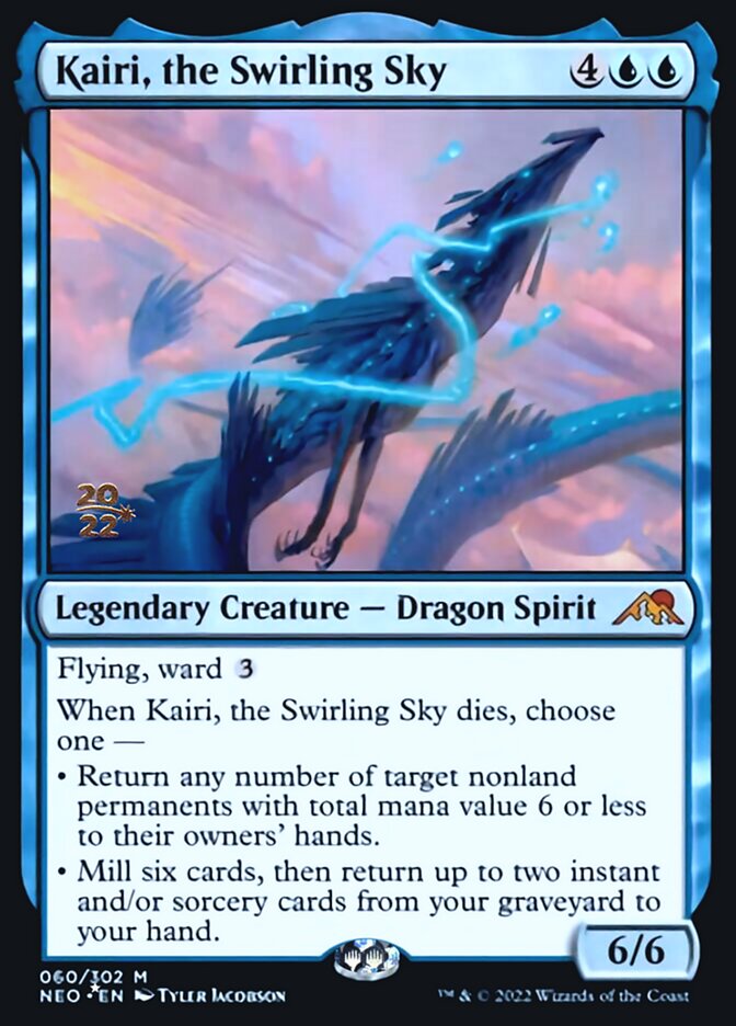 Kairi, the Swirling Sky [Kamigawa: Neon Dynasty Prerelease Promos] | Enigma On Main