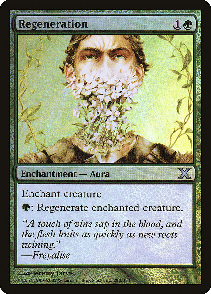 Regeneration (Premium Foil) [Tenth Edition] | Enigma On Main