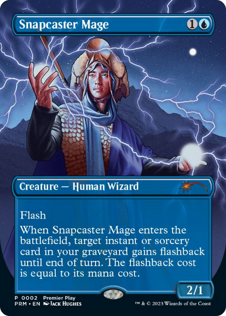 Snapcaster Mage (Borderless Alternate Art) [Regional Championship Qualifiers 2023] | Enigma On Main