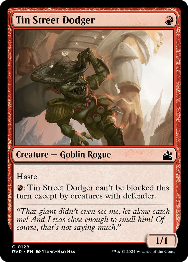 Tin Street Dodger [Ravnica Remastered] | Enigma On Main