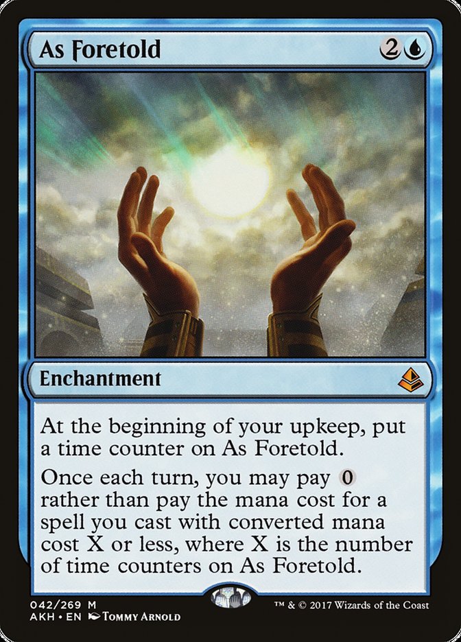 As Foretold [Amonkhet] | Enigma On Main