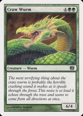 Craw Wurm [Eighth Edition] | Enigma On Main