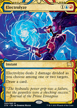 Electrolyze (Etched Foil) [Strixhaven Mystical Archive] | Enigma On Main