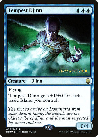 Tempest Djinn [Dominaria Promos] | Enigma On Main