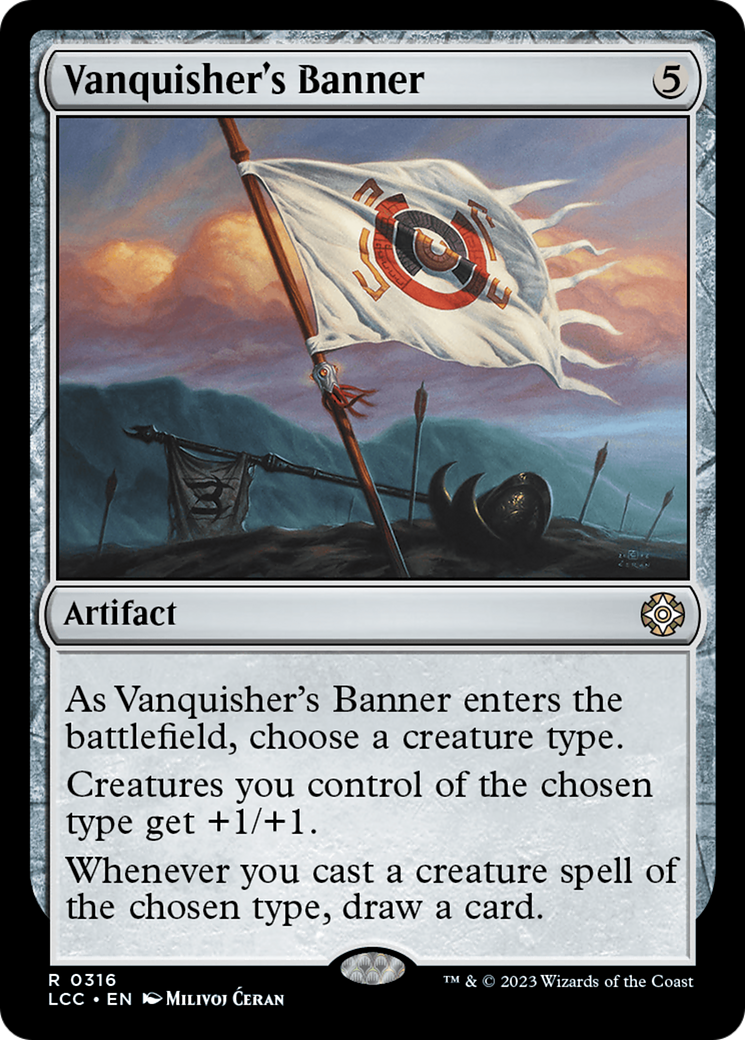 Vanquisher's Banner [The Lost Caverns of Ixalan Commander] | Enigma On Main