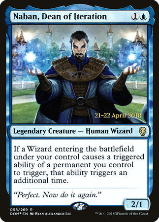 Naban, Dean of Iteration [Dominaria Promos] | Enigma On Main