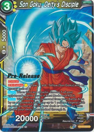 Son Goku, Deity's Disciple (BT12-089) [Vicious Rejuvenation Prerelease Promos] | Enigma On Main