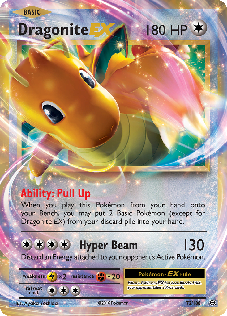 Dragonite EX (72/108) [XY: Evolutions] | Enigma On Main