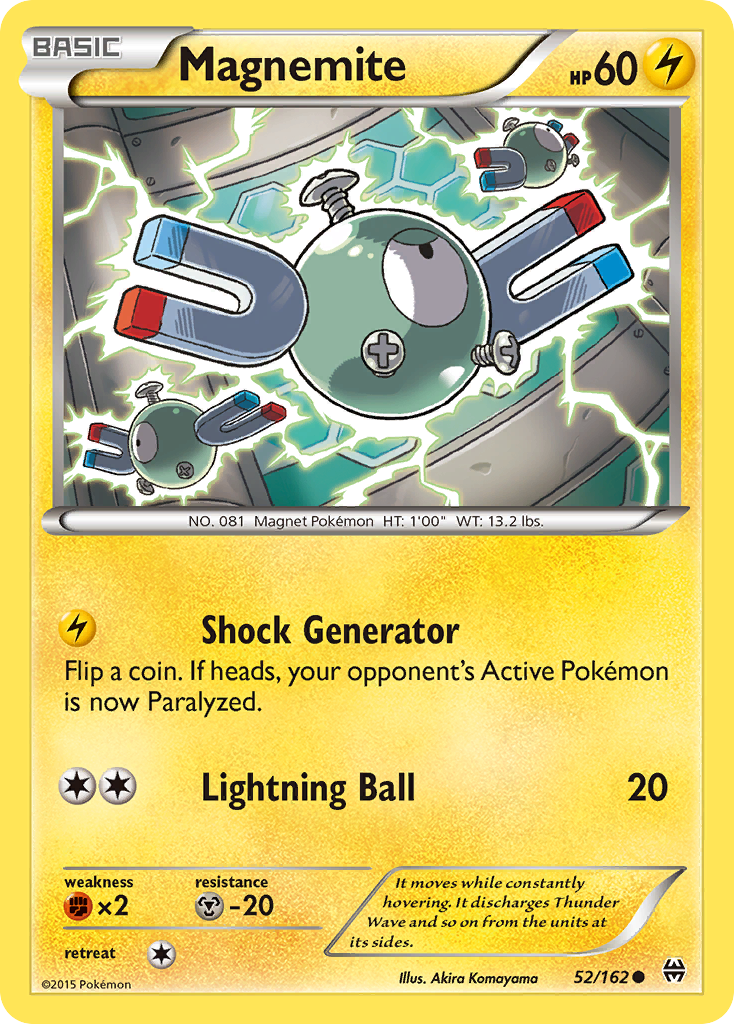 Magnemite (52/162) [XY: BREAKthrough] | Enigma On Main