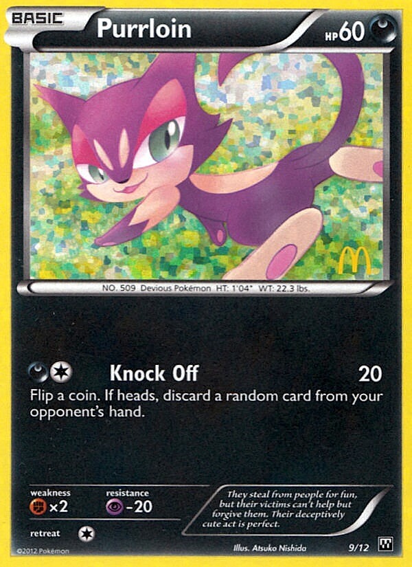 Purrloin (9/12) [McDonald's Promos: 2012 Collection] | Enigma On Main