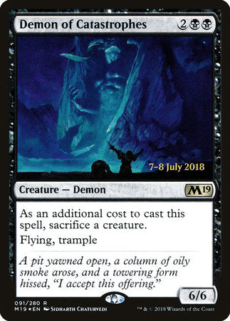 Demon of Catastrophes [Core Set 2019 Promos] | Enigma On Main