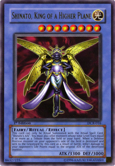 Shinato, King of a Higher Plane [DCR-016] Ultra Rare | Enigma On Main