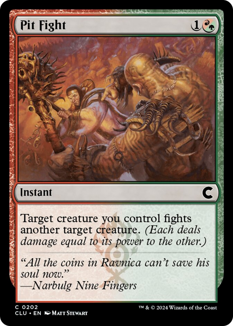 Pit Fight [Ravnica: Clue Edition] | Enigma On Main